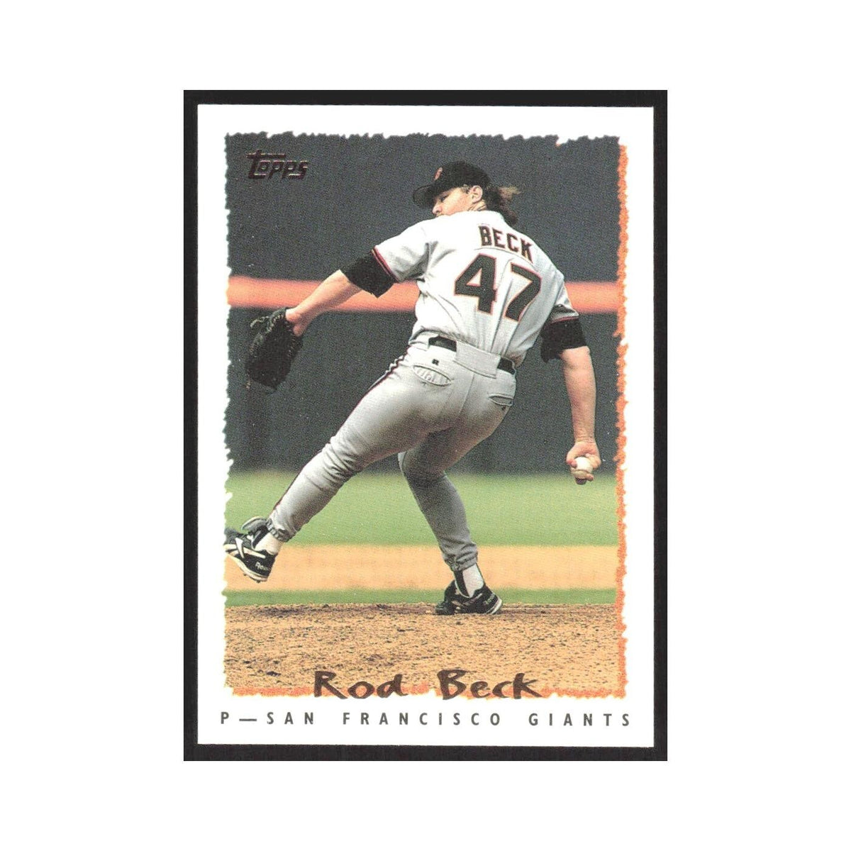 1995 Topps Rod Beck Giants #417