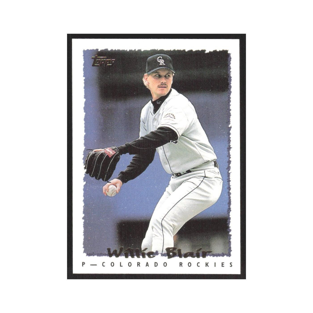 1995 Topps Willie Blair Rockies #292