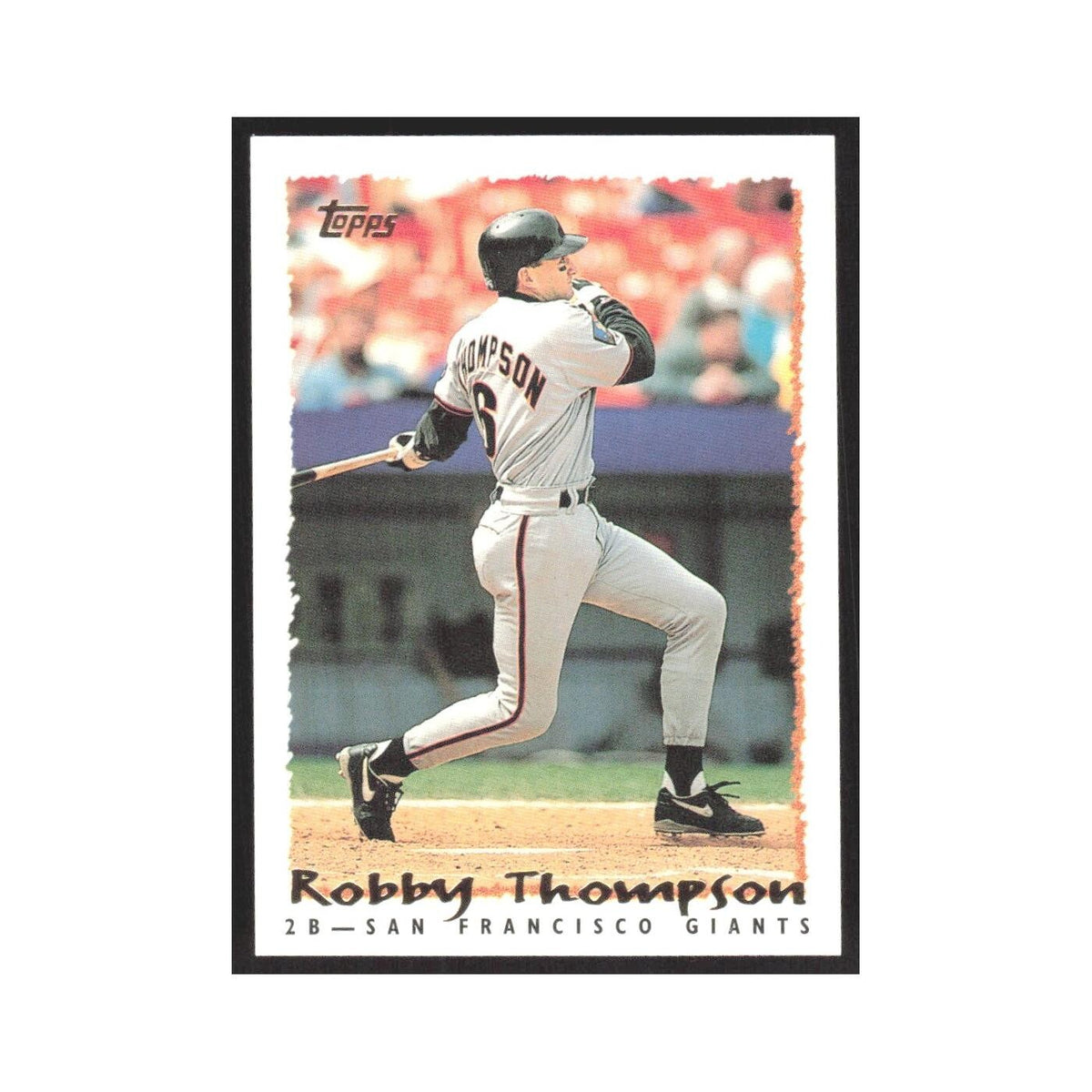 1995 Topps Robby Thompson Giants #556