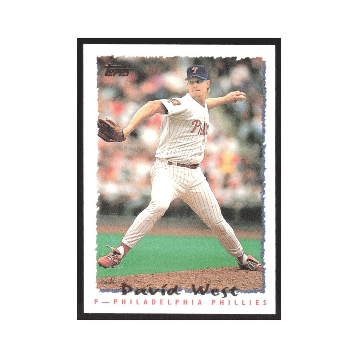 1995 Topps Dave West Phillies #31