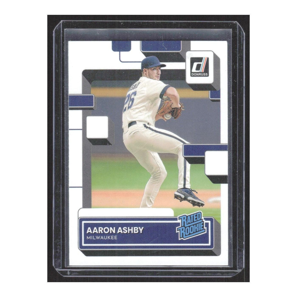 2022 Donruss Aaron Ashby RC Brewers #36