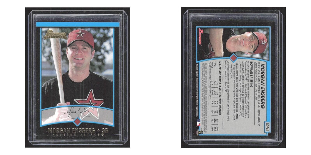 2001 Bowman Draft Picks & Prospects Morgan Ensberg RC Astros #BDP41