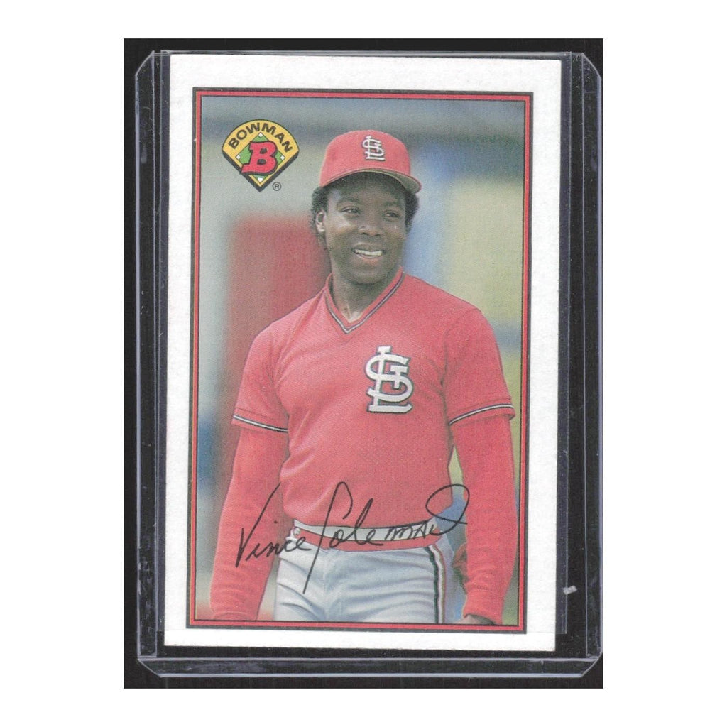 1989 Bowman Vince Coleman Cardinals #443