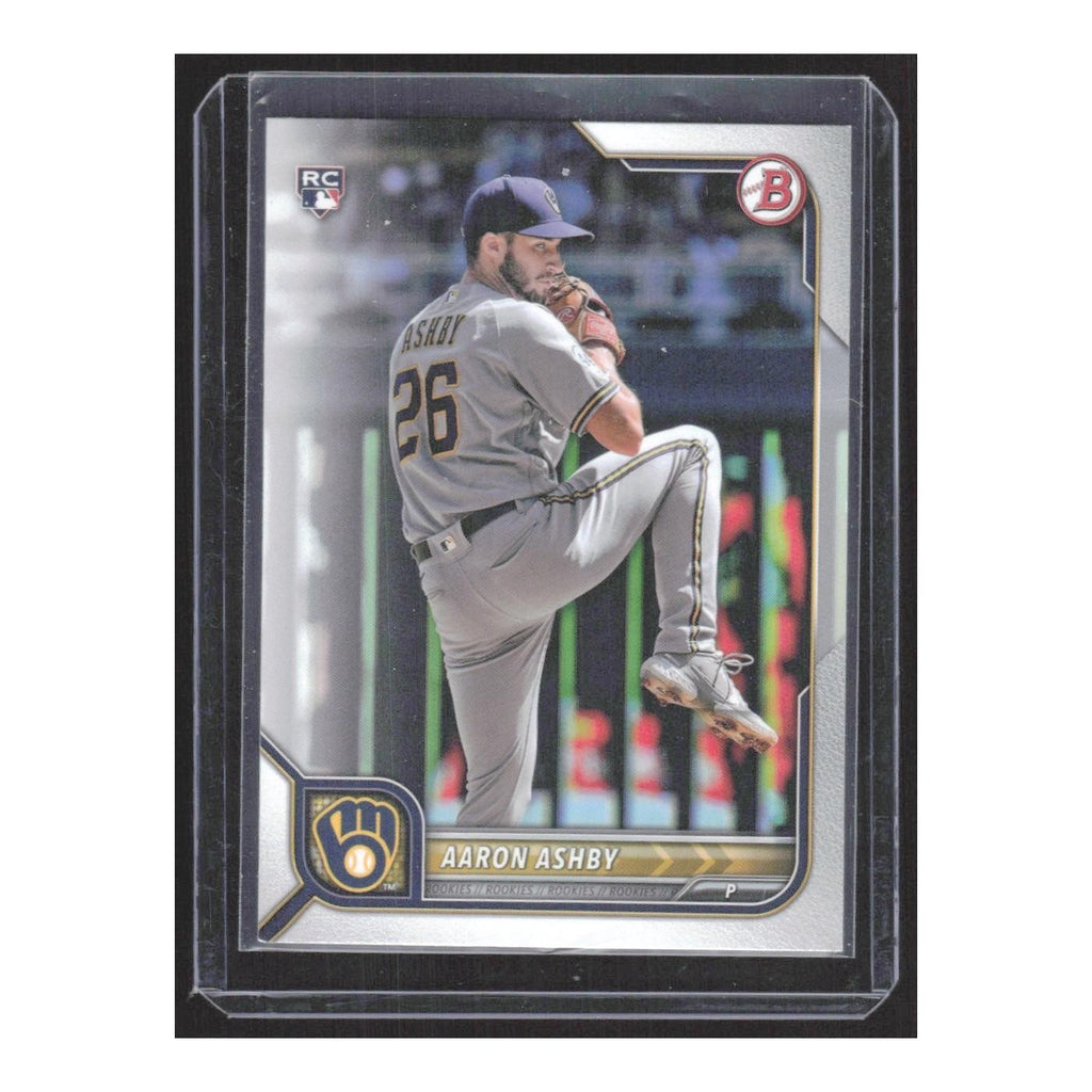 2022 Bowman Aaron Ashby RC Brewers #21