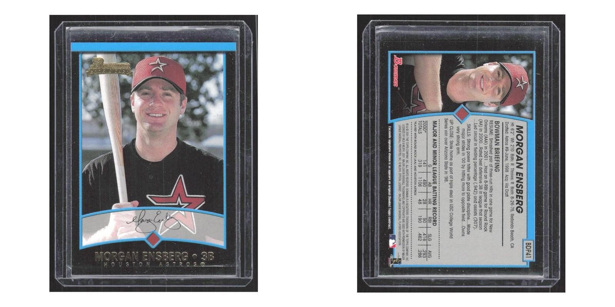 2001 Bowman Draft Picks & Prospects Morgan Ensberg RC Astros #BDP41