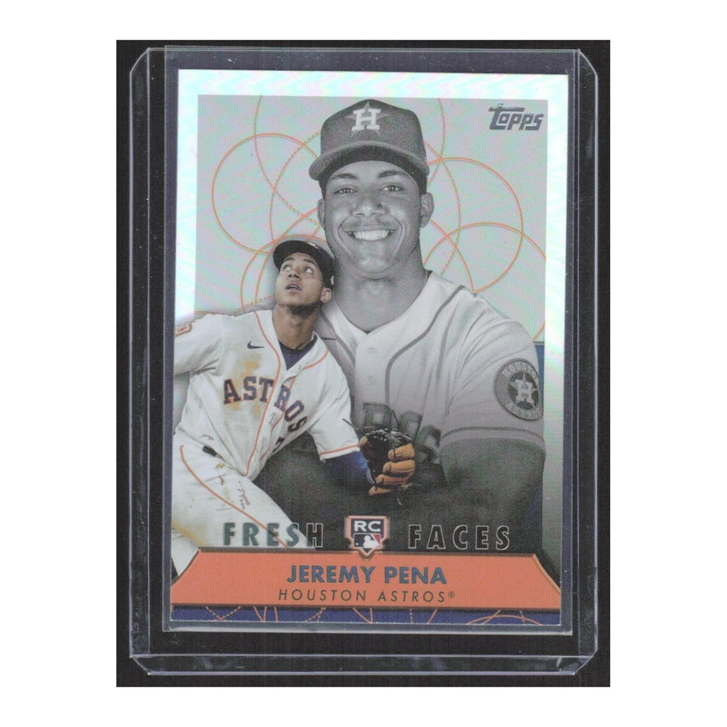 2022 Topps Fresh Faces Jeremy Pena Astros #FF-25