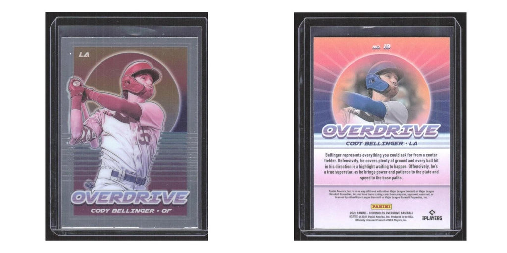 2021 Panini Chronicles Overdrive Cody Bellinger Dodgers #19