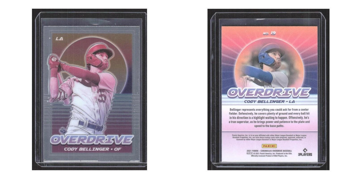 2021 Panini Chronicles Overdrive Cody Bellinger Dodgers #19