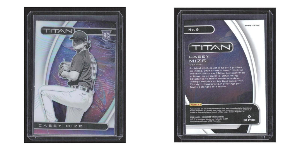 2021 Panini Chronicles Titan Casey Mize Tigers #9