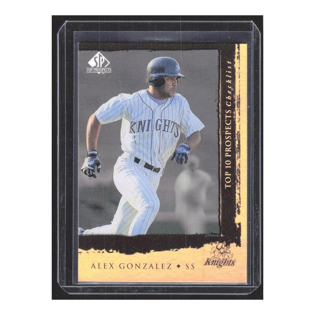 1999 SP Top Prospects Alex Gonzalez Charlotte Knights #3