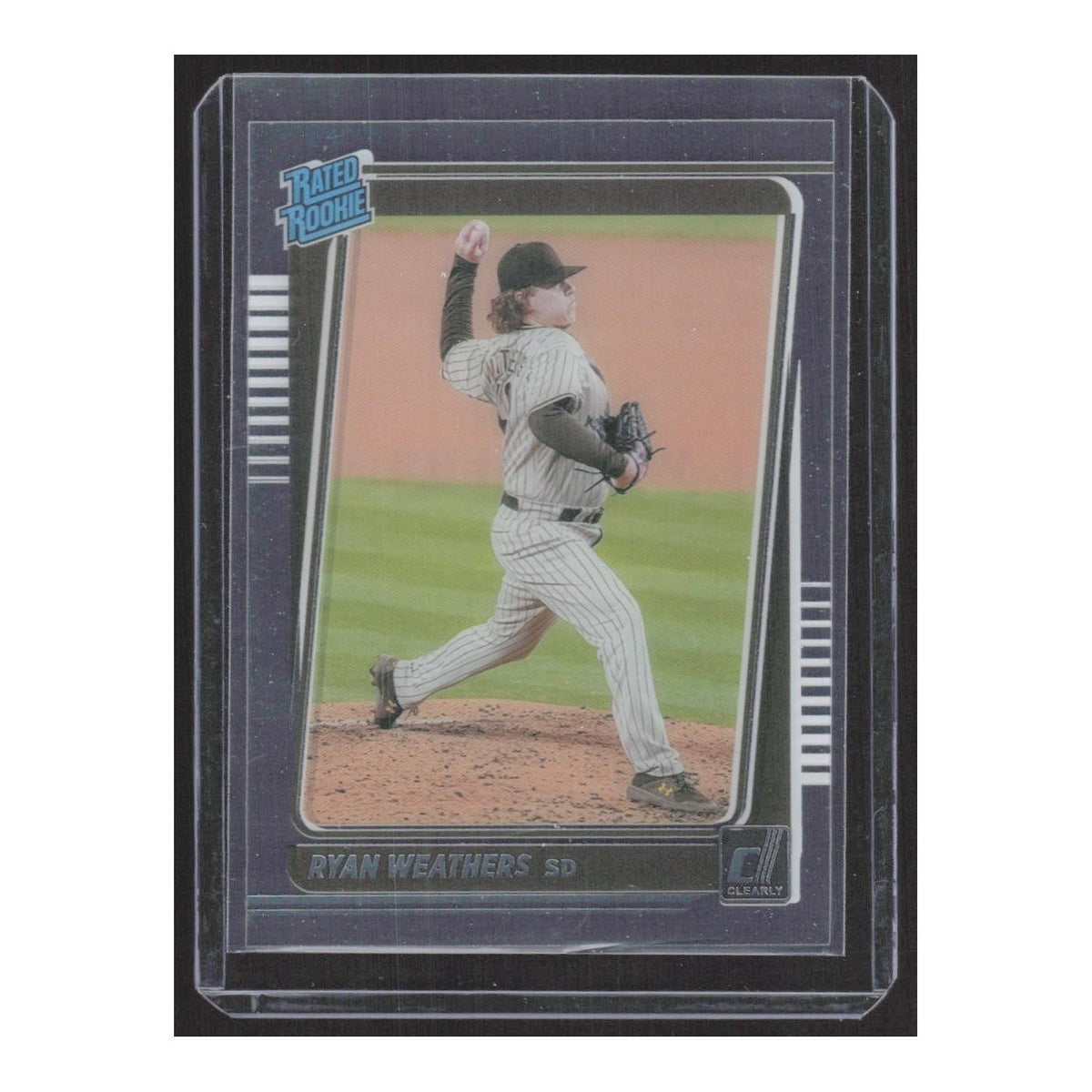 2021 Panini Chronicles Clearly Donruss Ryan Weathers Padres #24