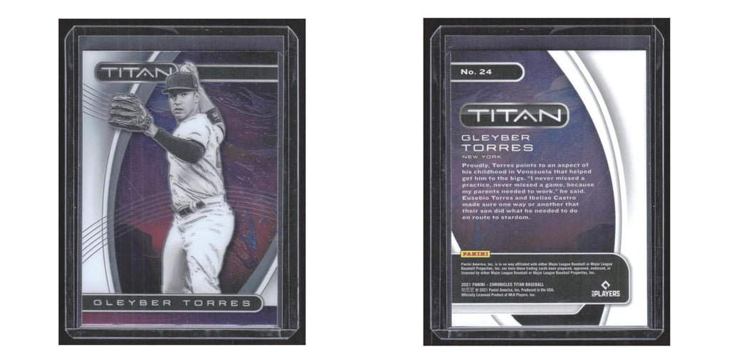2021 Panini Chronicles Titan Gleyber Torres Yankees #24