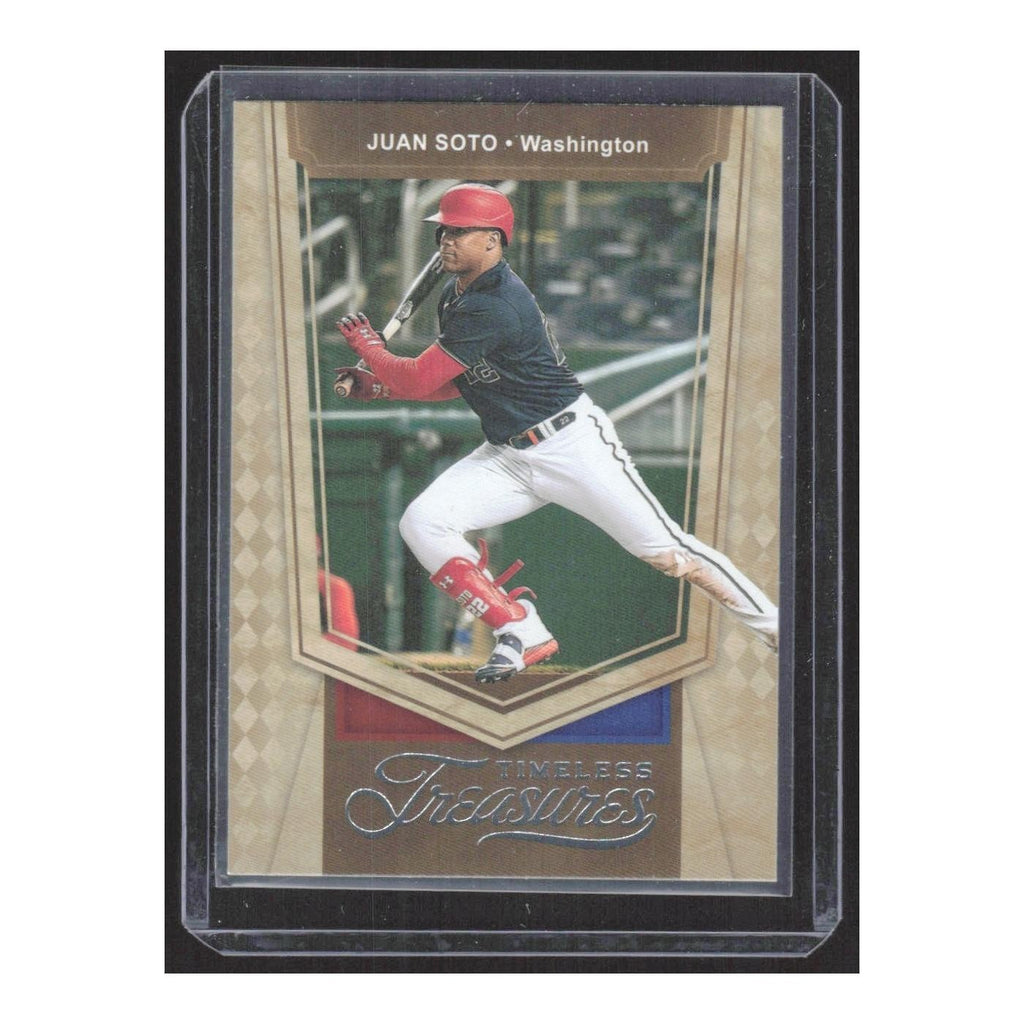 2021 Panini Chronicles Timeless Treasures Juan Soto Nationals #17