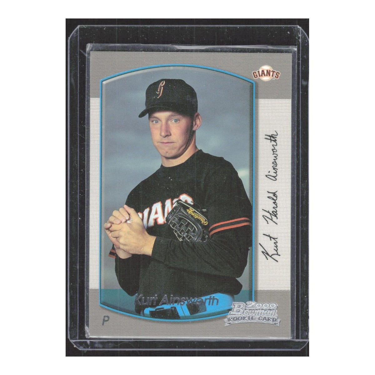 2000 Bowman Kurt Ainsworth RC Giants #331