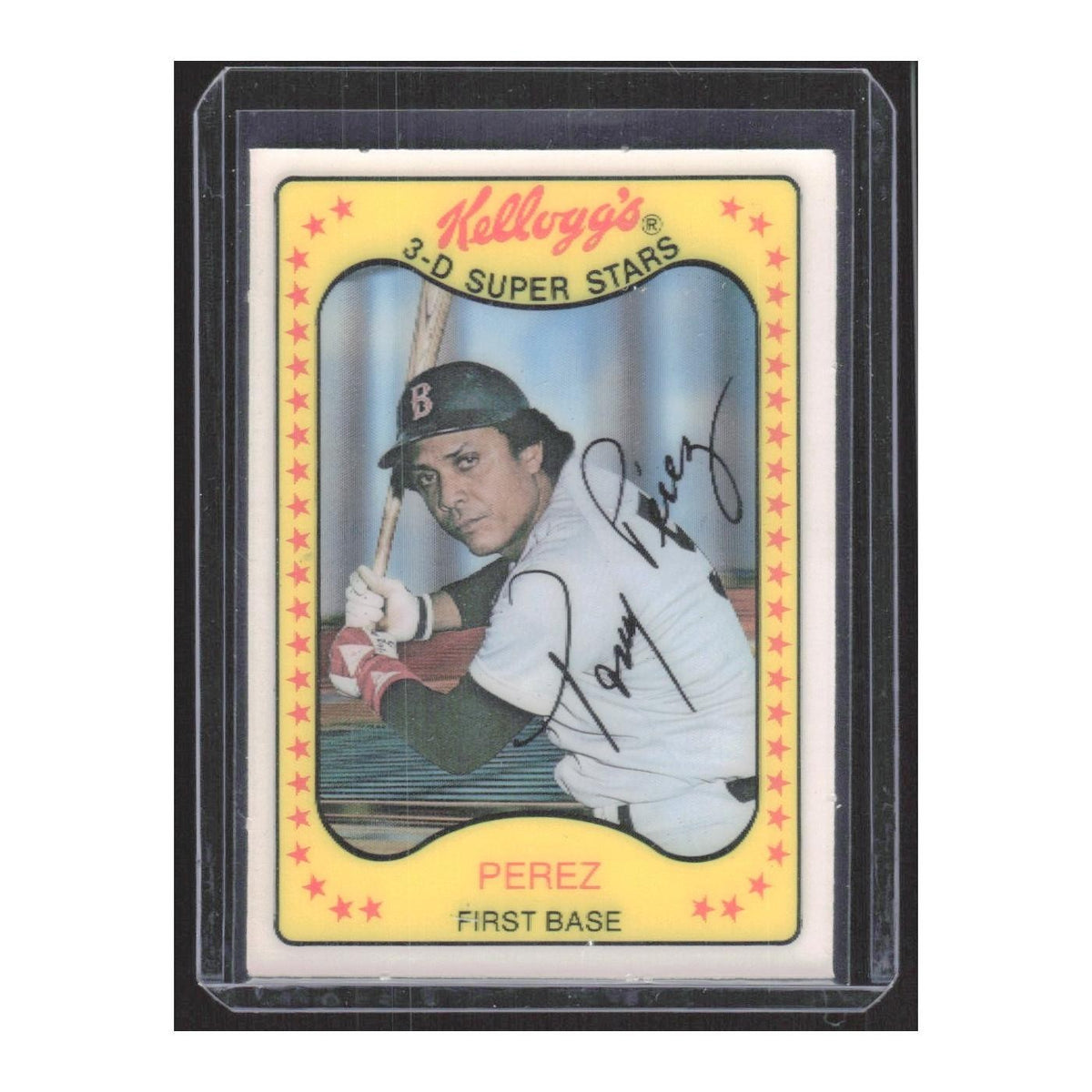 1981 Kellogg's Tony Perez Red Sox #17