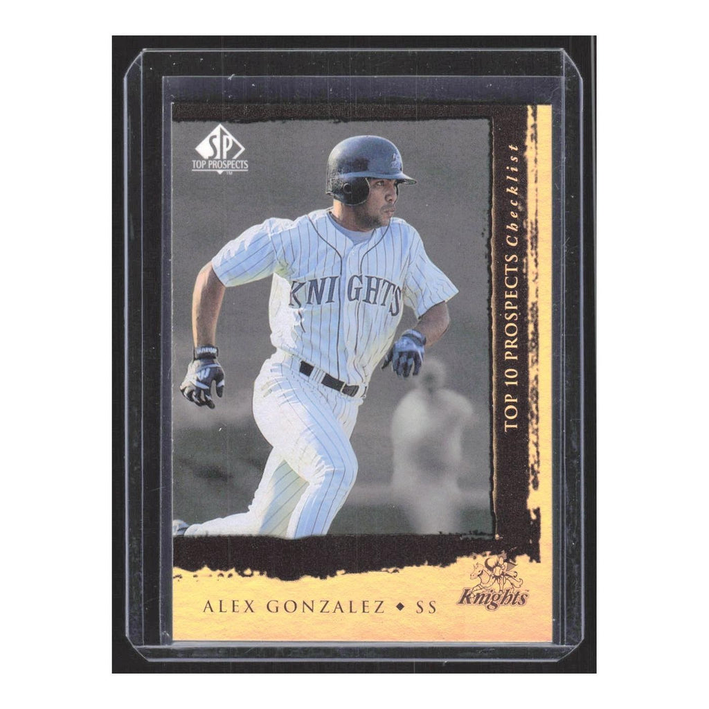1999 SP Top Prospects Alex Gonzalez Charlotte Knights #3