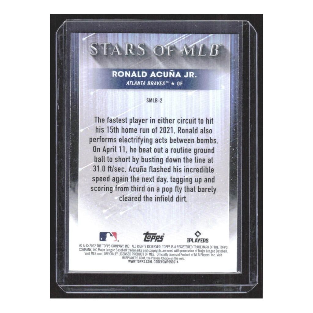 2022 Topps Stars of MLB Ronald Acuña Jr. Braves #SMLB-2