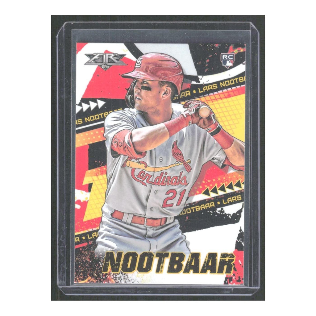2022 Topps Fire Lars Nootbaar RC Cardinals #144