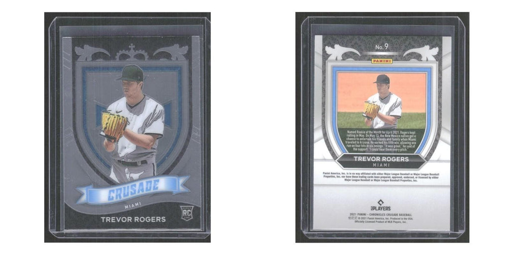 2021 Panini Chronicles Crusade Trevor Rogers RC Marlins #9
