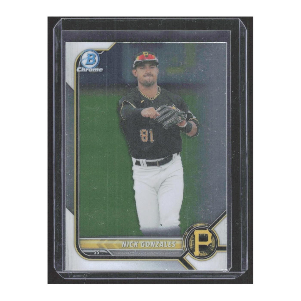 2022 Bowman Sapphire Edition Nick Gonzales Pirates #BCP-77