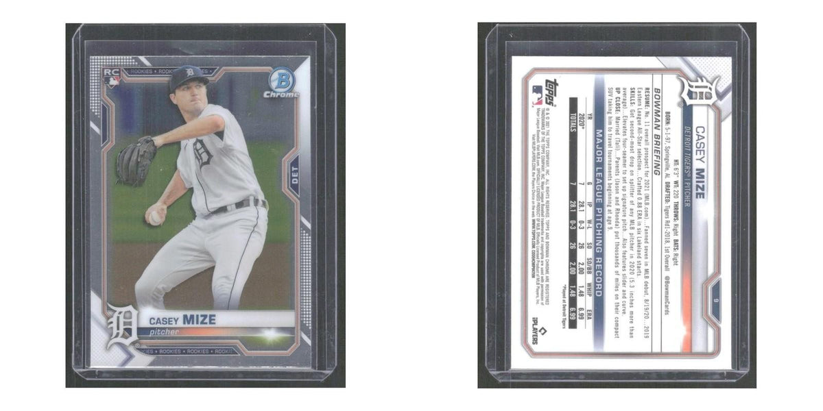 2021 Topps Casey Mize RC Tigers #11