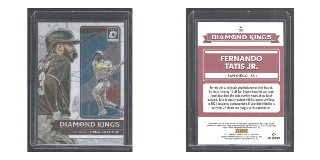 2022 Donruss Optic Fernando Tatis Jr. Padres #28