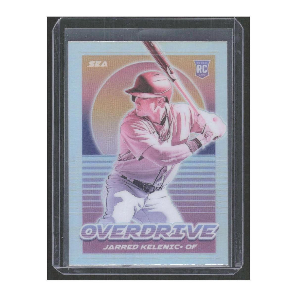 2021 Panini Chronicles Overdrive Silver Jarred Kelenic RC Mariners #7