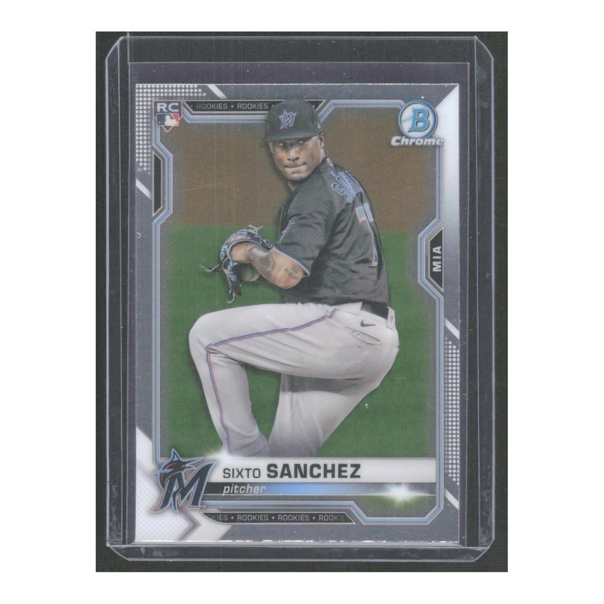 2021 Bowman Chrome Sixto Sanchez RC Marlins #78