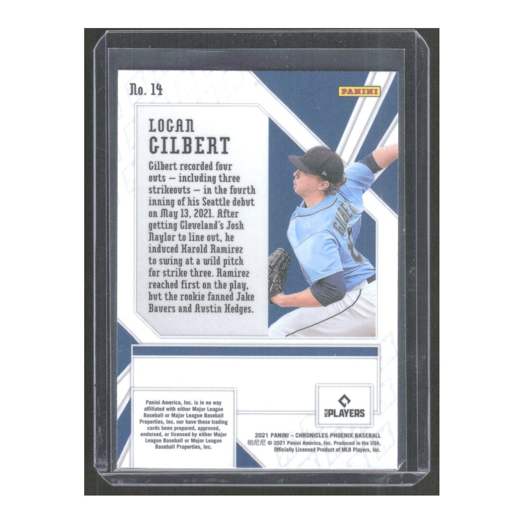 2021 Panini Chronicles Phoenix Logan Gilbert RC Mariners #14
