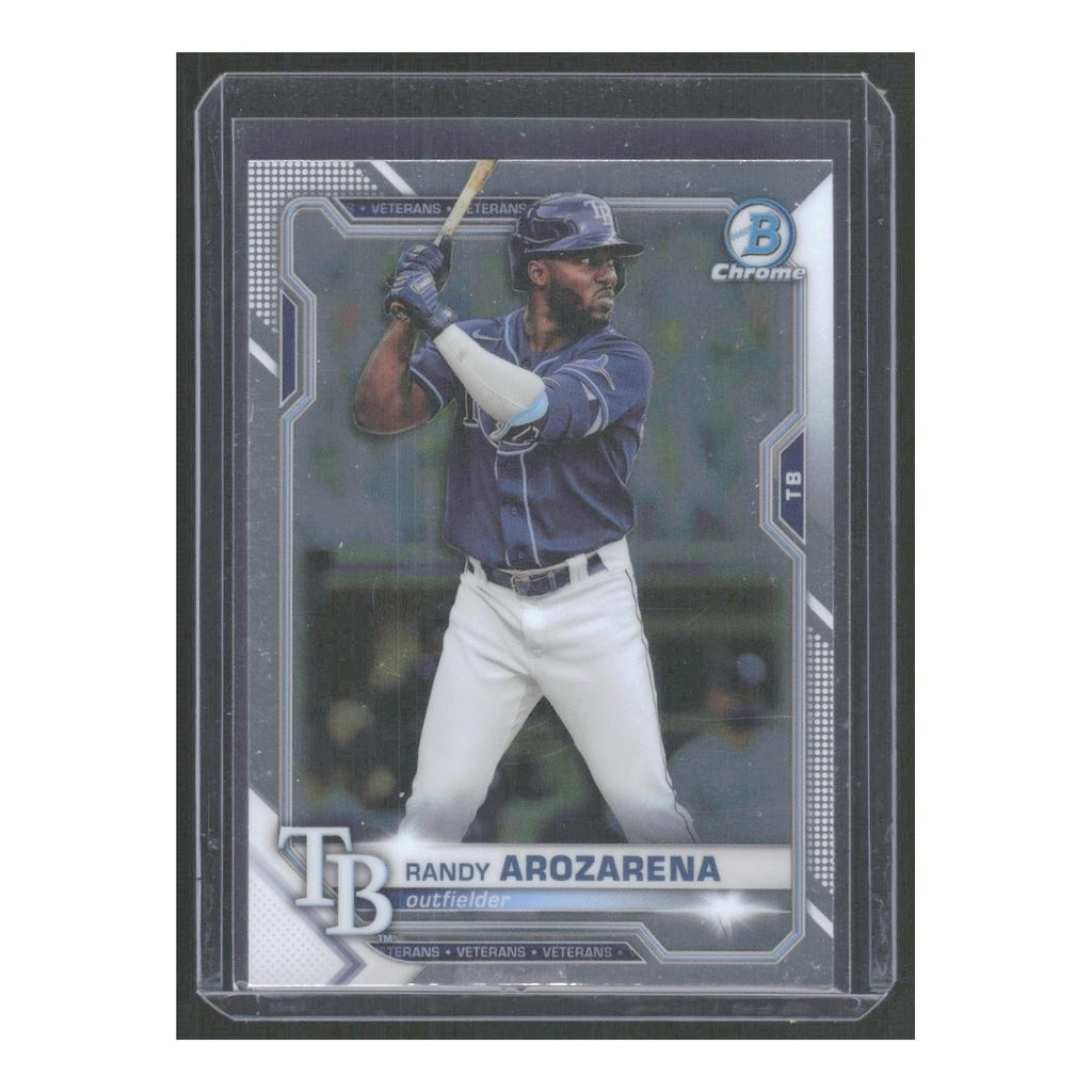 2021 Bowman Chrome Randy Arozarena Rays #66