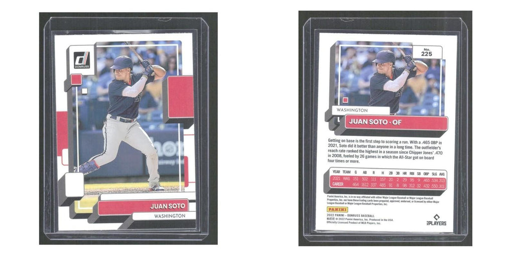 2022 Donruss Juan Soto Nationals #225