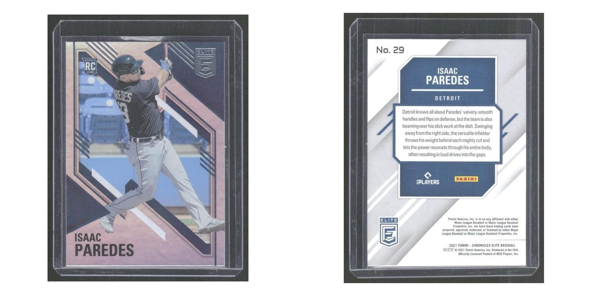 2021 Panini Chronicles Elite Isaac Paredes RC Tigers #29