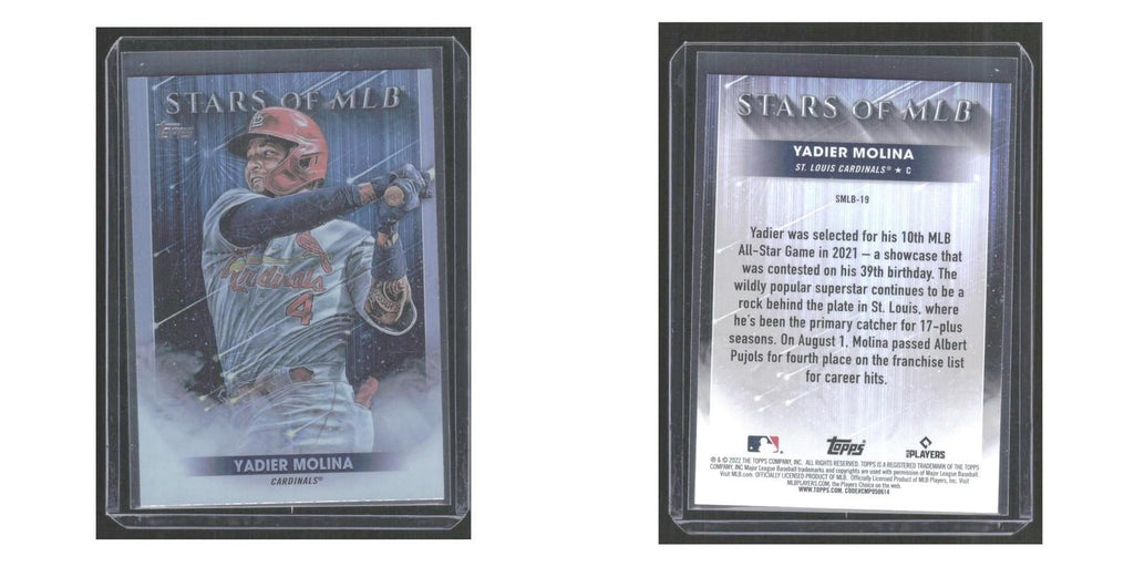 2022 Topps Stars of MLB Yadier Molina Cardinals #SMLB-19