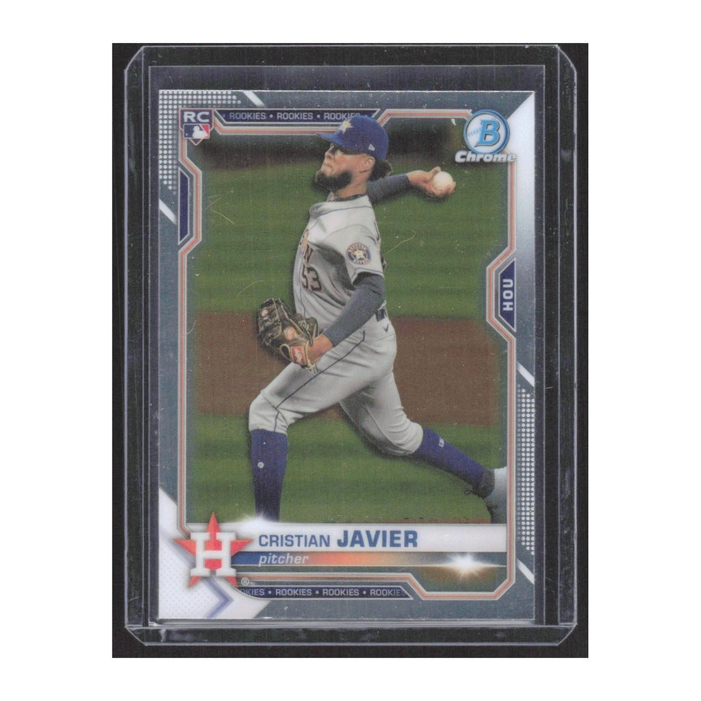 2021 Bowman Chrome Cristian Javier RC Astros #80