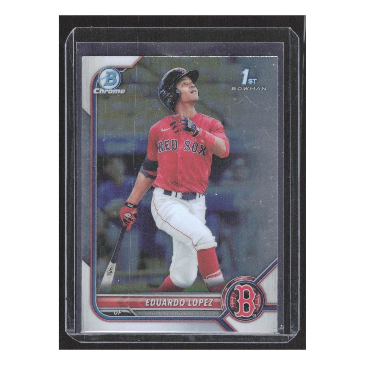 2022 Bowman Chrome Eduardo Lopez Red Sox #BCP-134