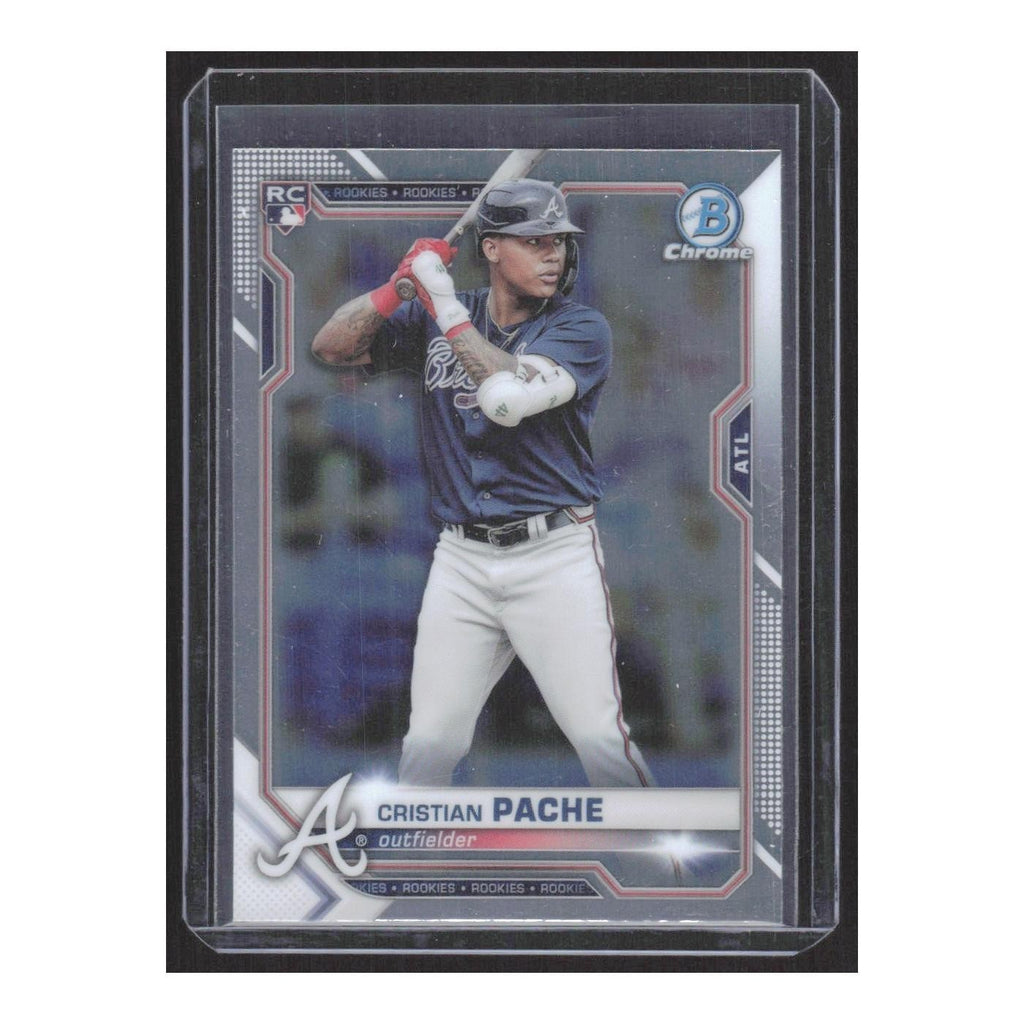 2021 Bowman Chrome Cristian Pache RC Braves #69