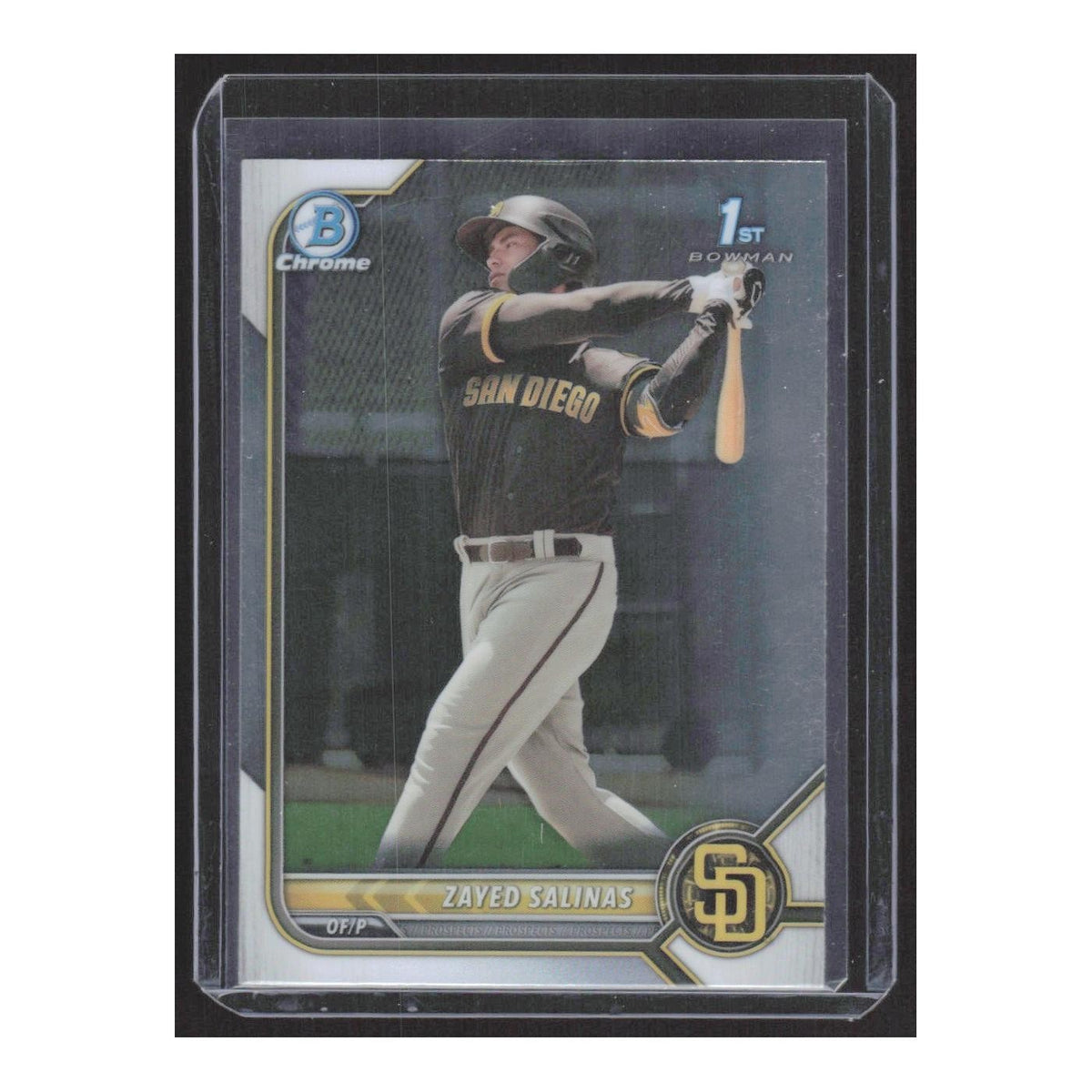 2022 Bowman Chrome Zayed Salinas Padres #BCP-122