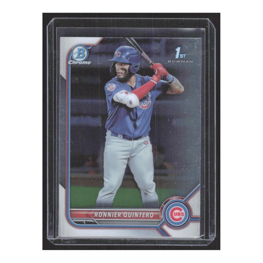 2022 Bowman Sapphire Edition Ronnier Quintero Cubs #BCP-124