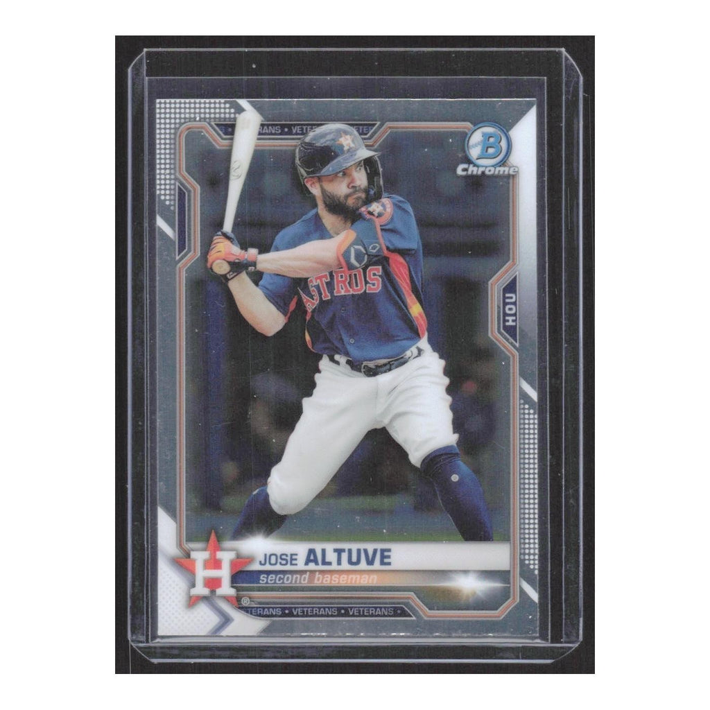 2021 Bowman Chrome Jose Altuve Astros #24