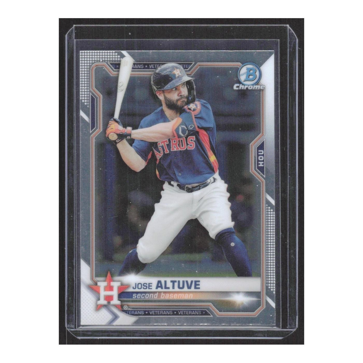 2021 Bowman Chrome Jose Altuve Astros #24