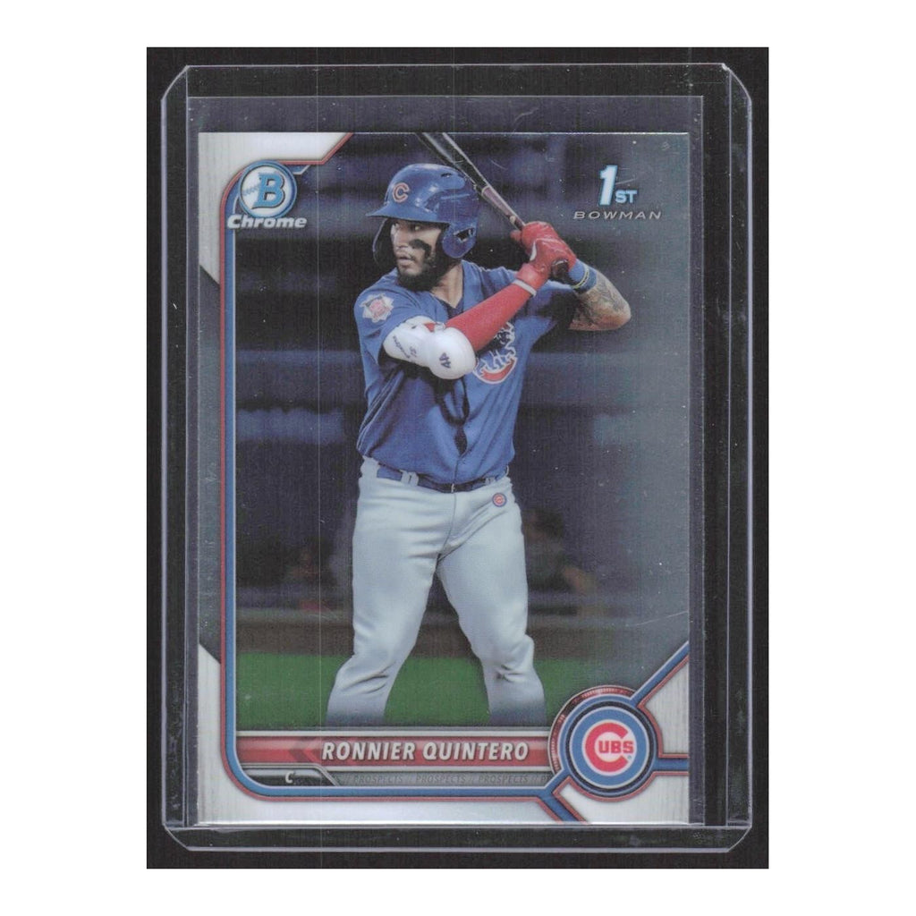 2022 Bowman Chrome Ronnier Quintero Cubs #BCP-124