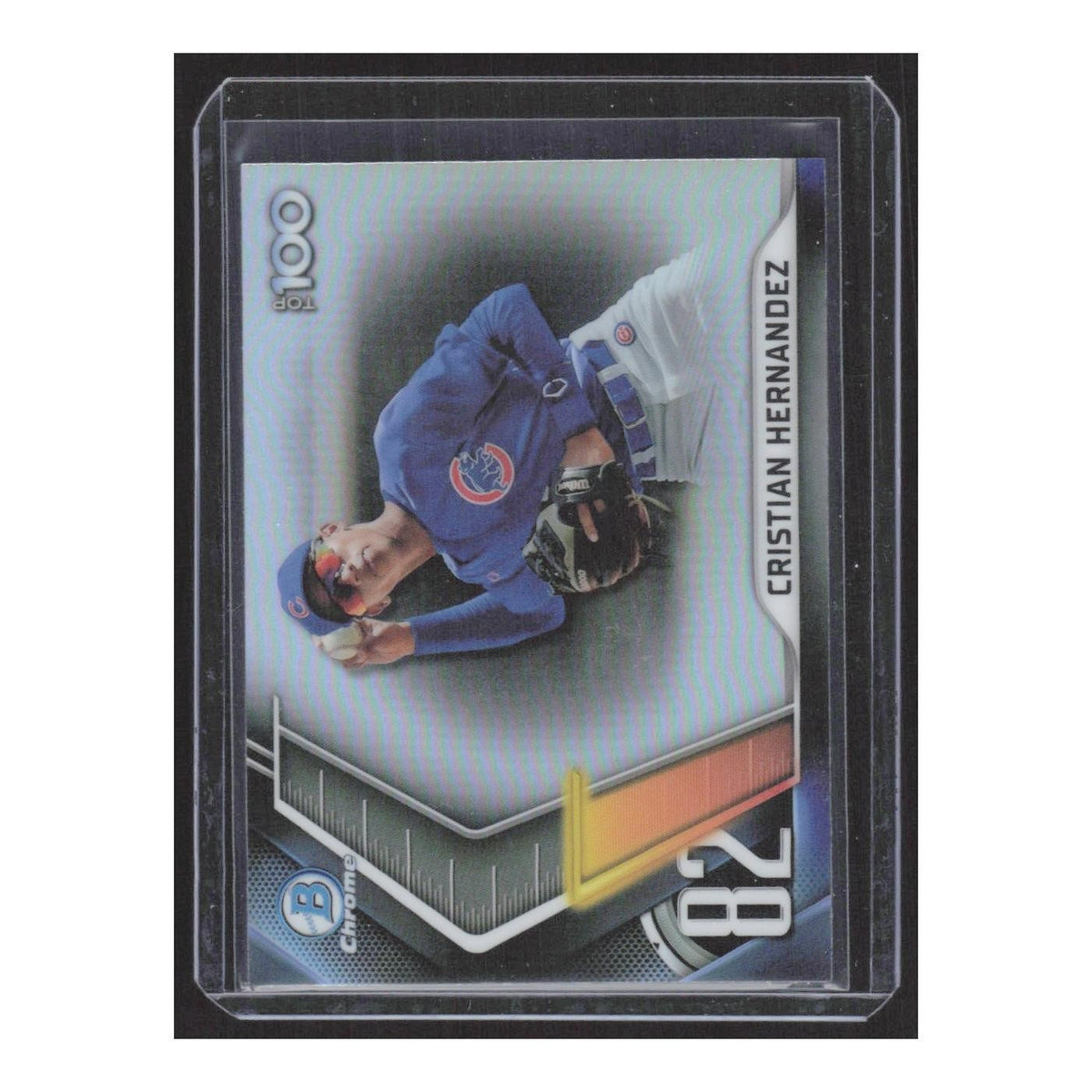 2022 Bowman Scouts' Top 100 Cristian Hernandez Cubs #BTP-82