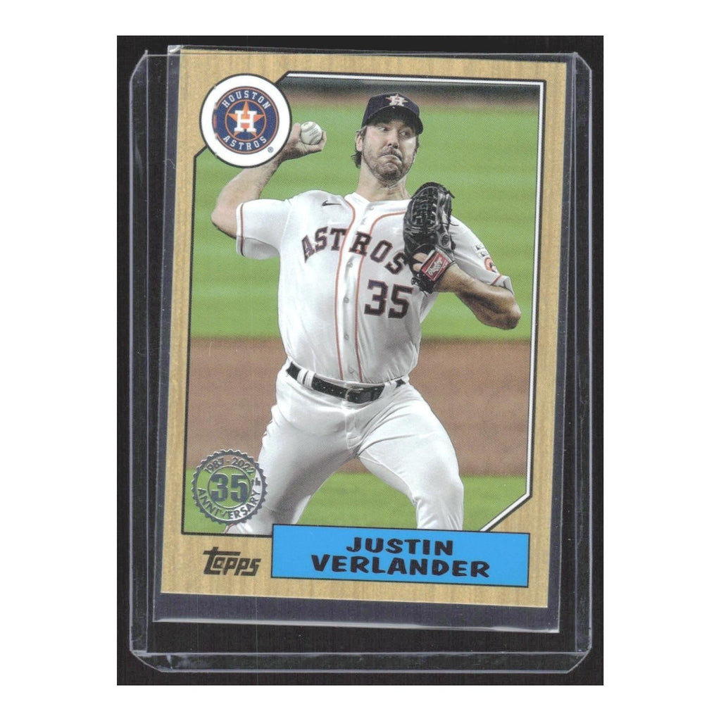 2022 Topps Justin Verlander Astros #87TB-16
