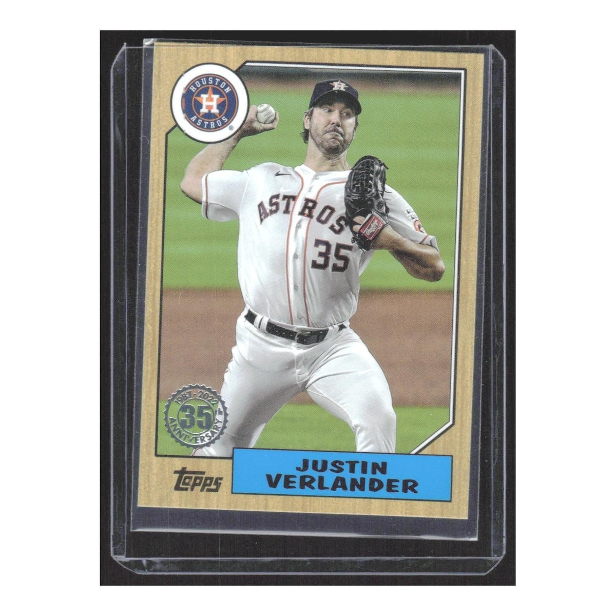 2022 Topps Justin Verlander Astros #87TB-16