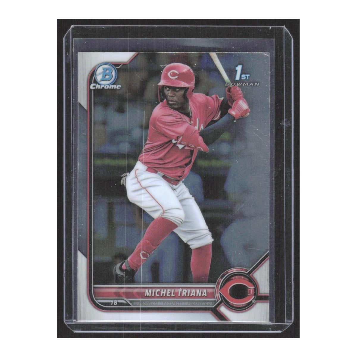 2022 Bowman Chrome Michel Triana Reds #BCP-75