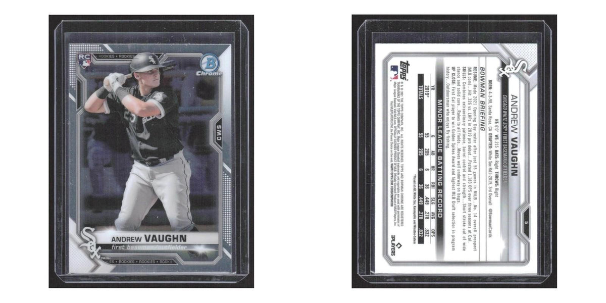 2021 Topps Gold Label Andrew Vaughn RC White Sox #4