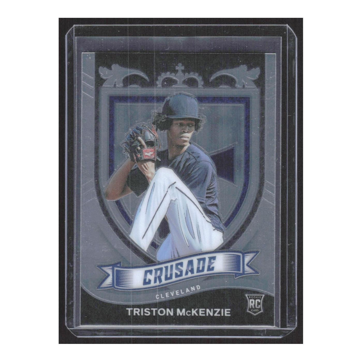 2021 Panini Chronicles Crusade Triston McKenzie RC Indians #2