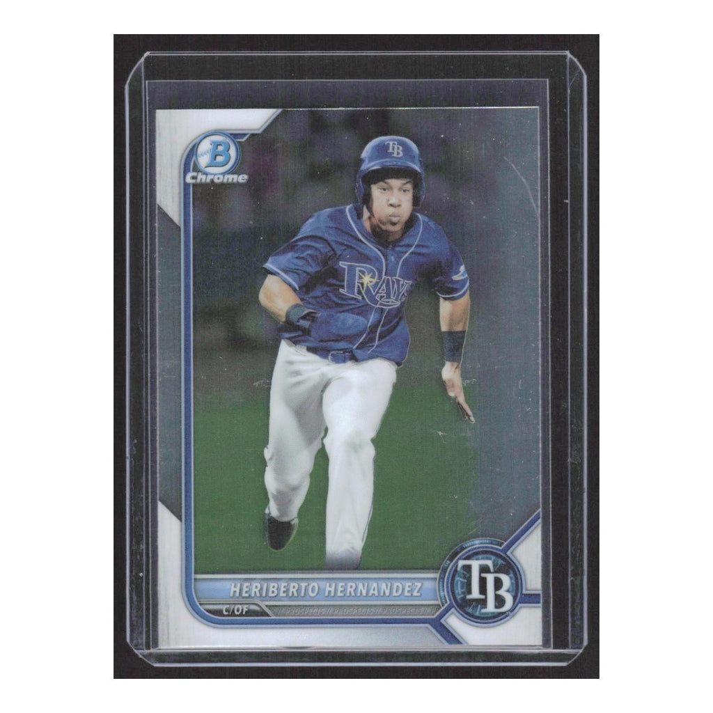 2022 Bowman Chrome Heriberto Hernandez Rays #BCP-143
