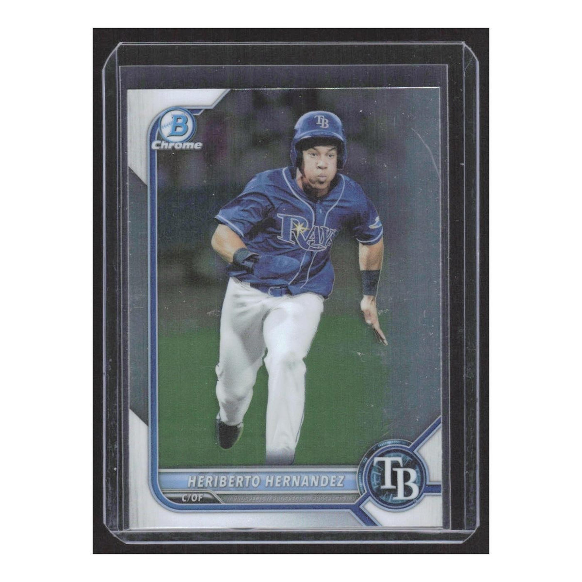 2022 Bowman Chrome Heriberto Hernandez Rays #BCP-143