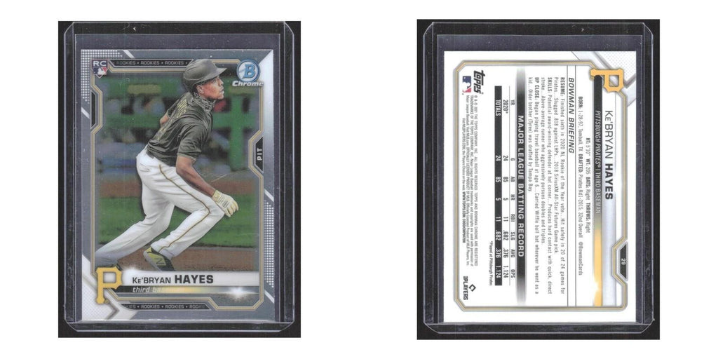 2021 Bowman Chrome Ke'Bryan Hayes RC Pirates #29